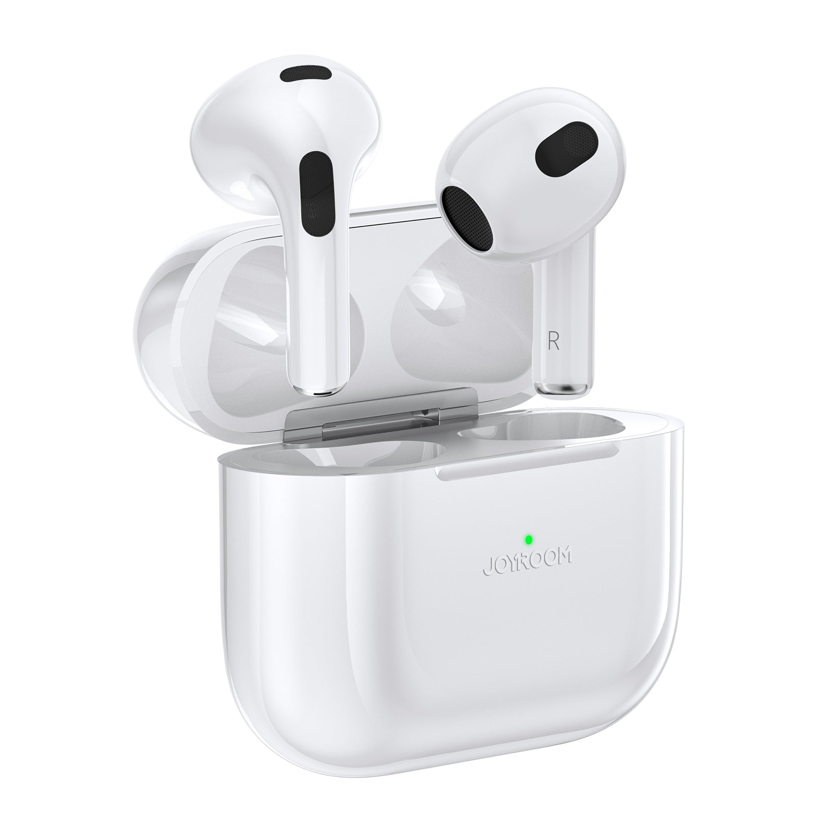 JOYROOM JR-T03S Plus TWS Headset Bilateral Semi-In-Ear Bluetooth Earbuds Wireless Headphones Support Wired Wireless Charging JOYROOM JR-T03S Plus TWS Headset Bilateral Semi-In-Ear Bluetooth Earbuds Wireless Headphones Support Wired Wireless Charging
